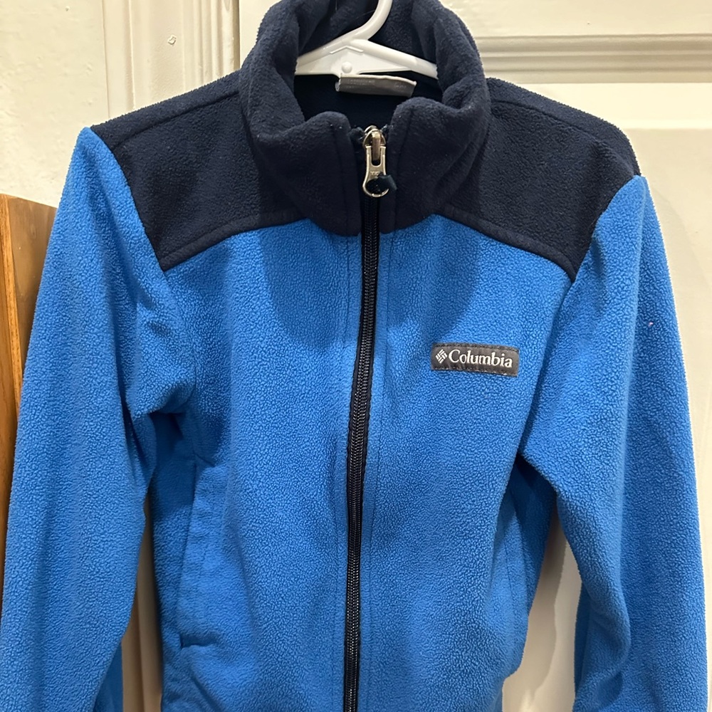 Blue Columbia sportswear jacket